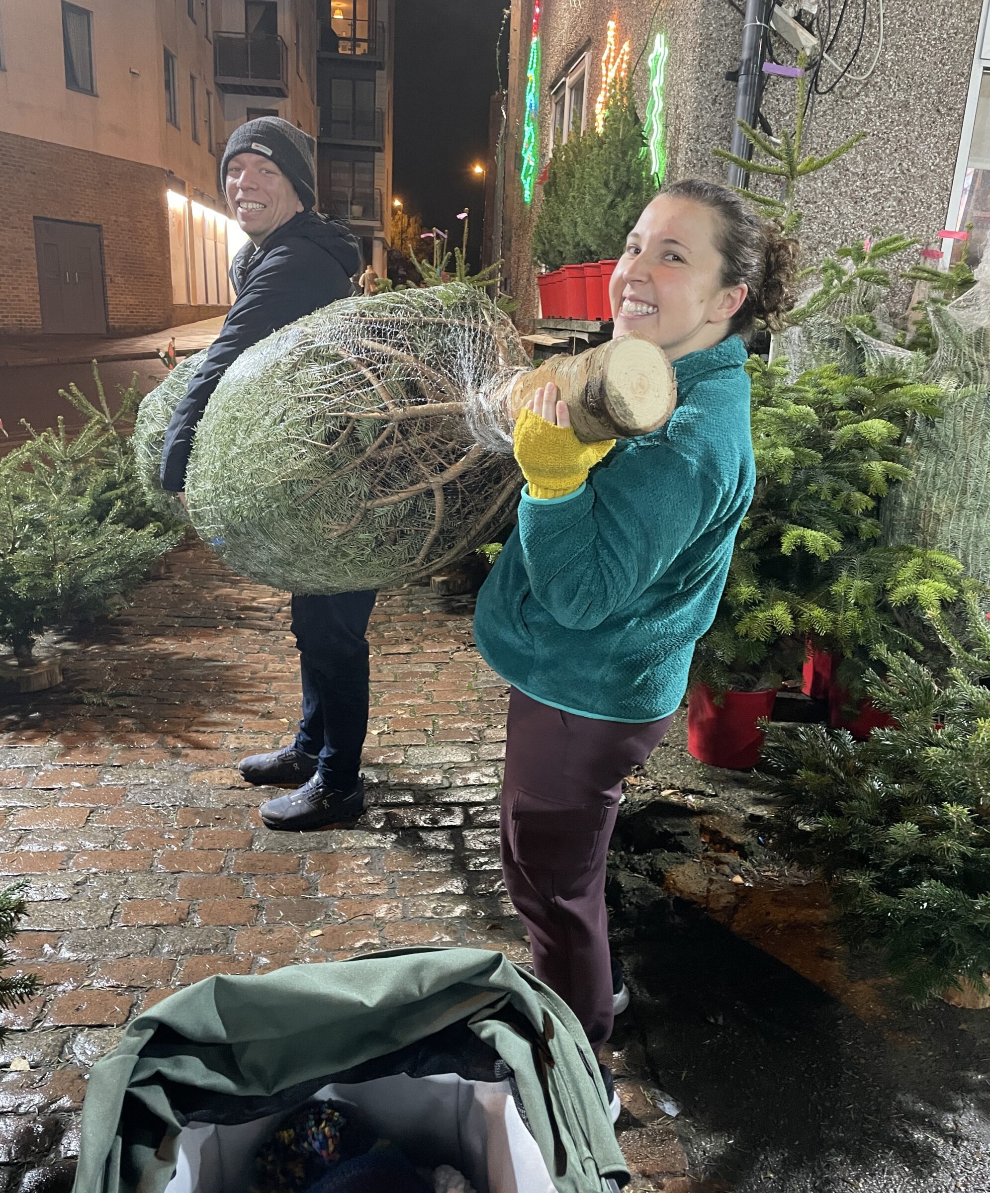 There's not normally anyone around to take a photo of this part!