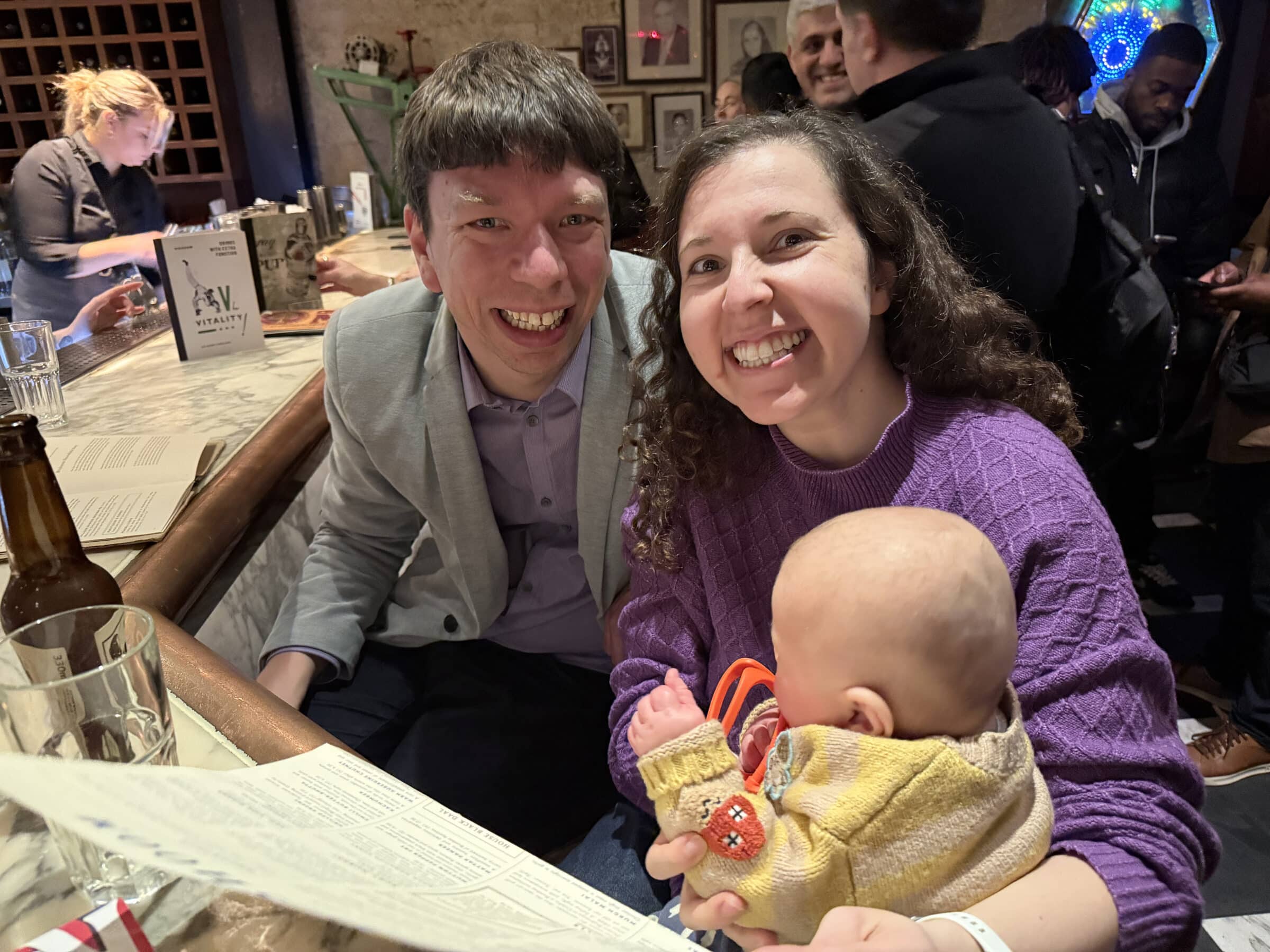 We enjoyed some priority access to the bar at Dishoom