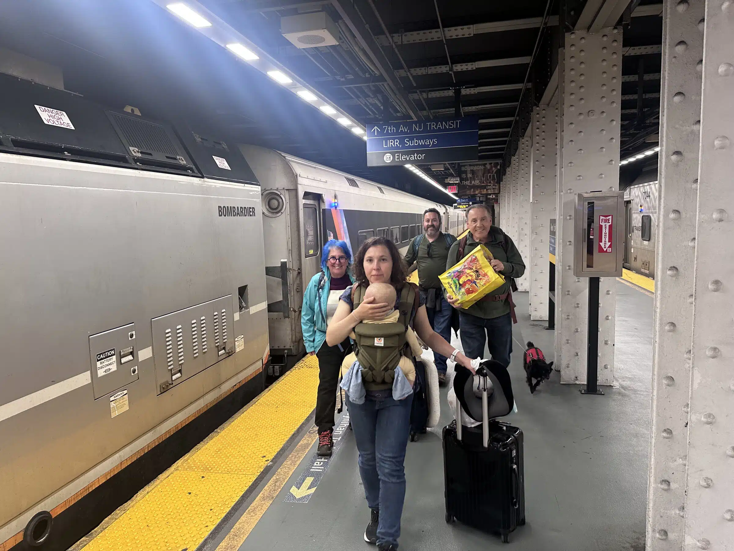 On a mission at Penn Station