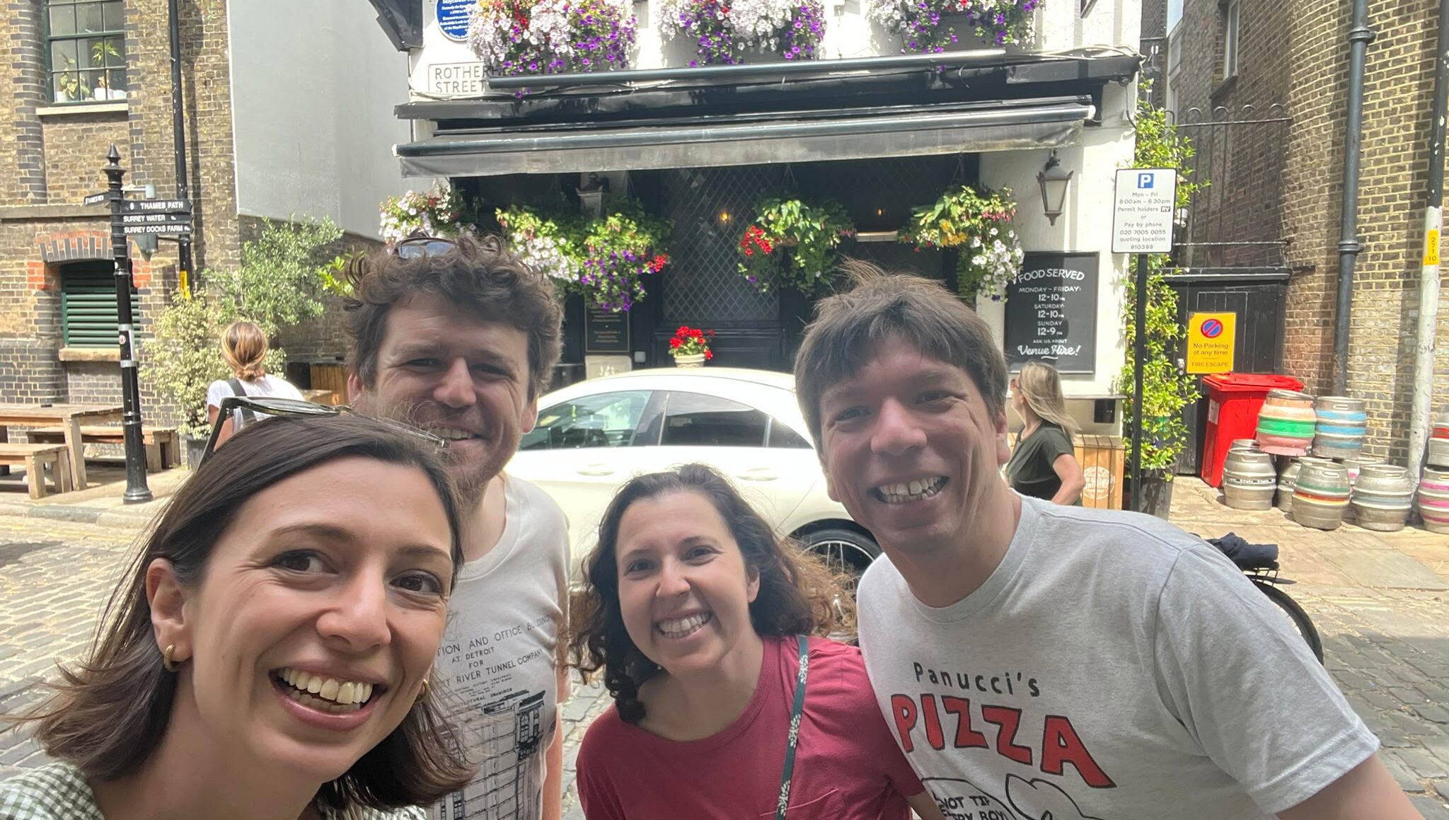 The Mayflower returneth! (...is literally our WhatsApp group name)