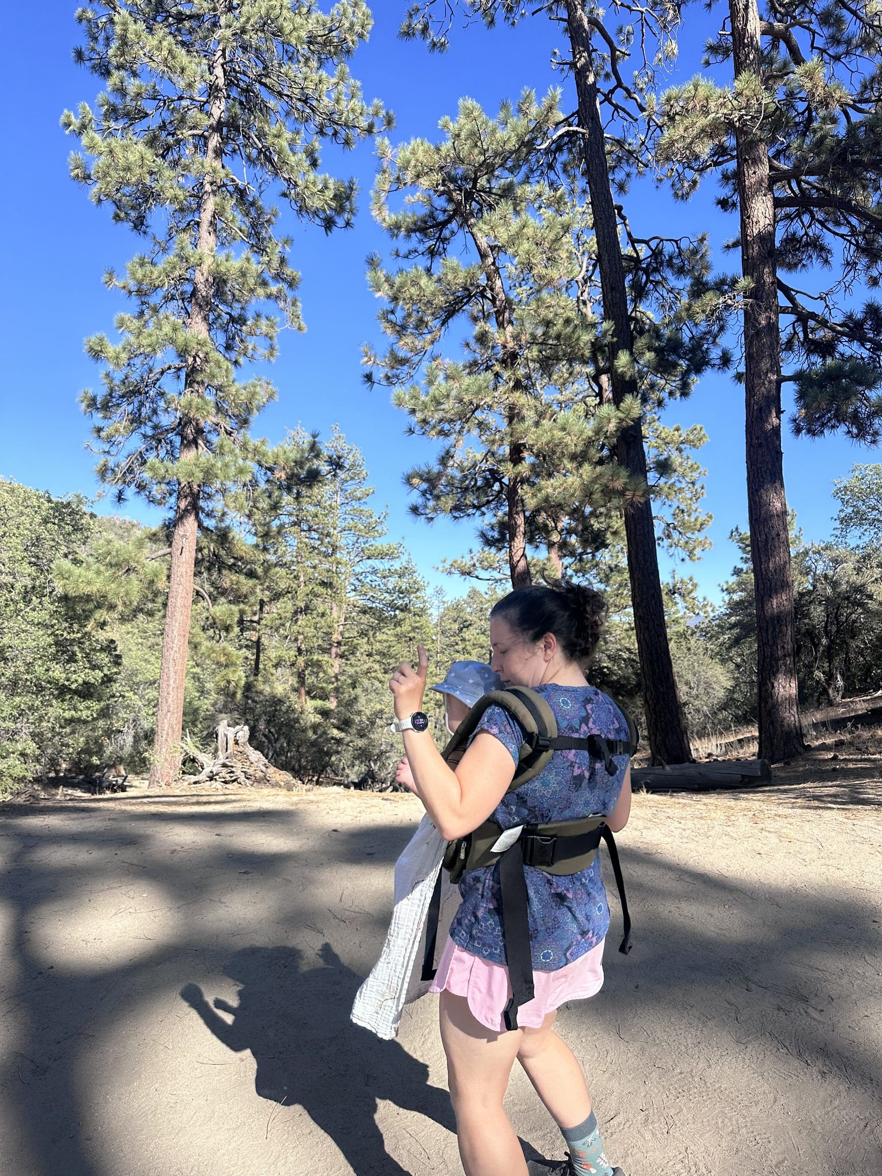 Dancing in the forest